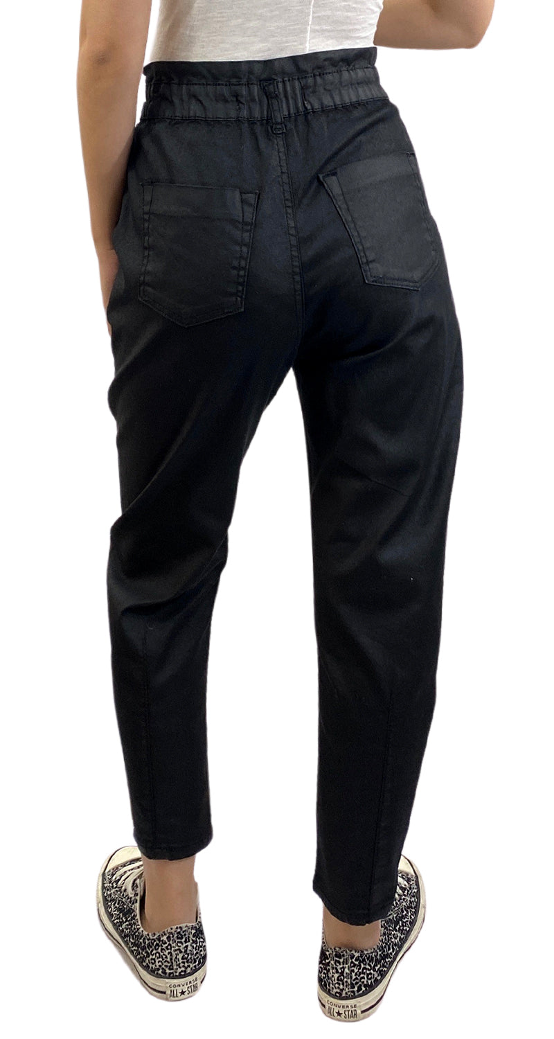 Pantalón Negro Elasticado
