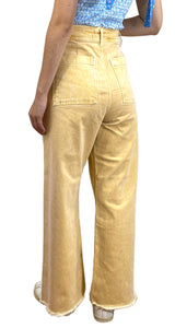 Jeans Palazzo Amarillo