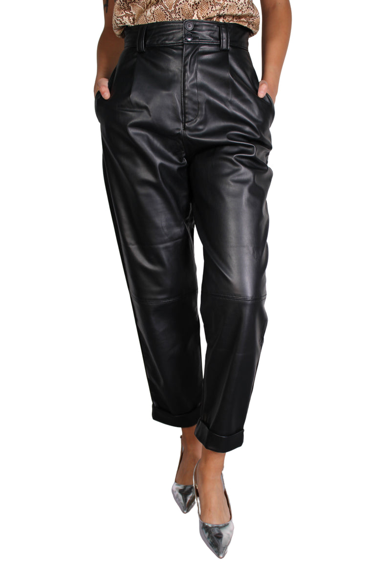 Pantalón Negro EcoCuero