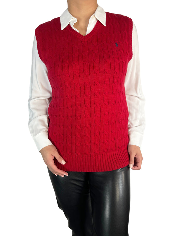 Sweater Sin Mangas PLUS SIZE