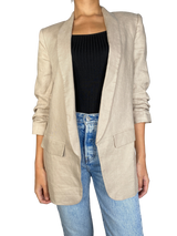 Blazer Lino Beige