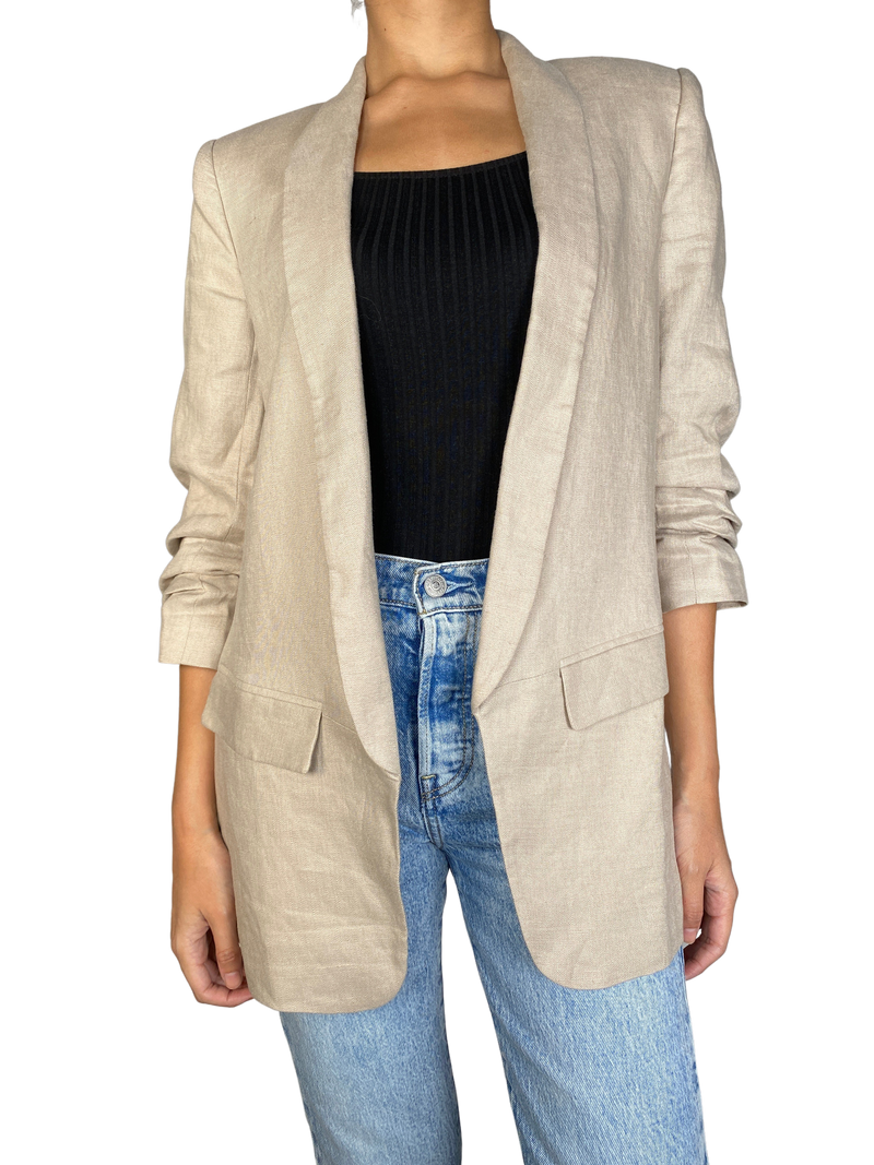 Blazer Lino Beige