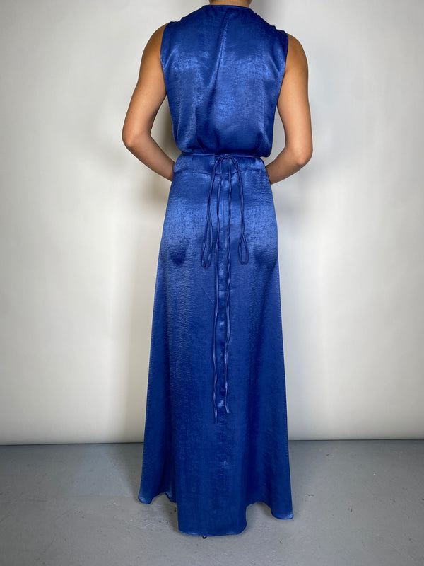 Vestido Wrap Satin
