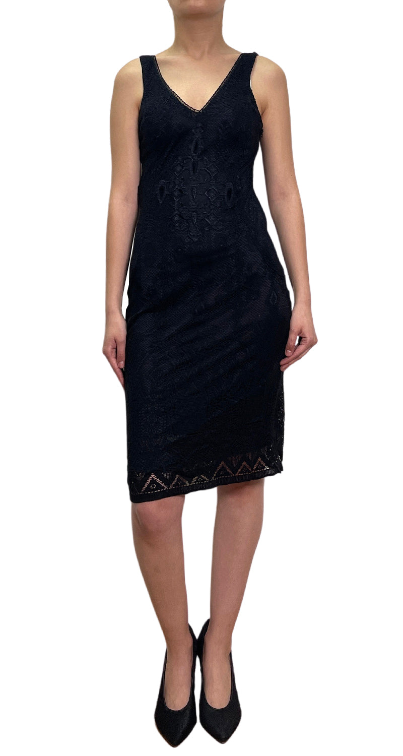 Vestido Encaje Negro