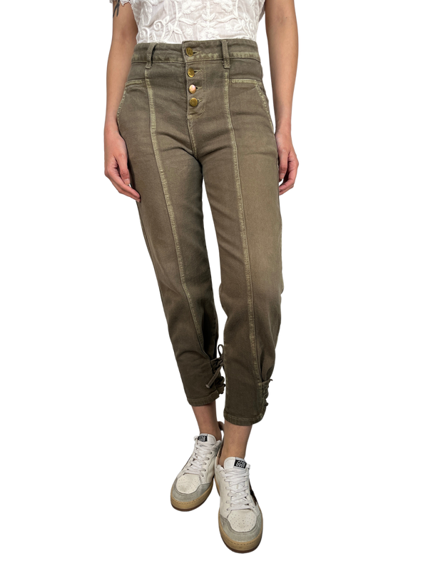 Jeans Verde Oliva