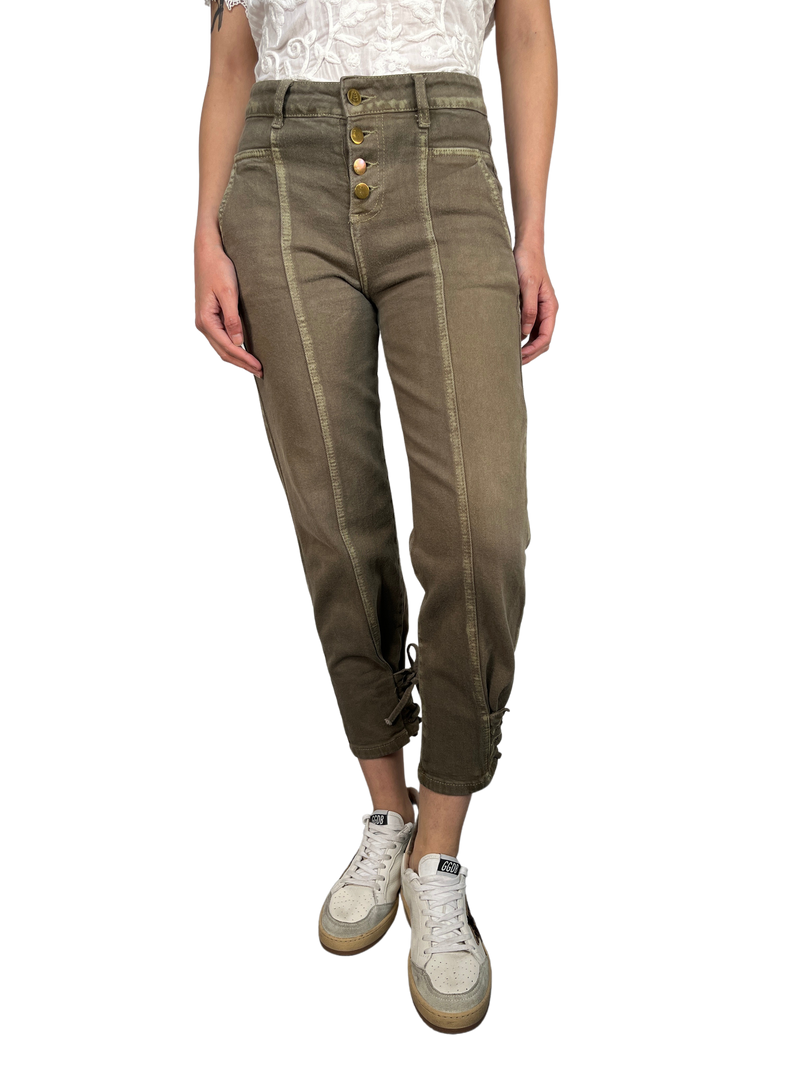 Jeans Verde Oliva