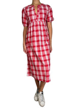 Vestido Maxi Vichy