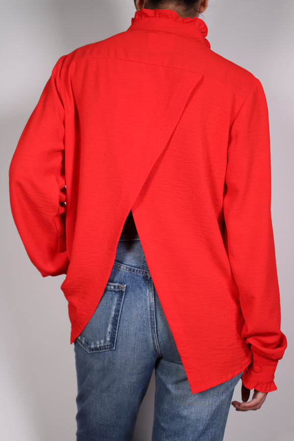 Blusa Cuello Vuelos
