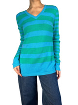 Sweater Cashmere Rayas PLUS SIZE