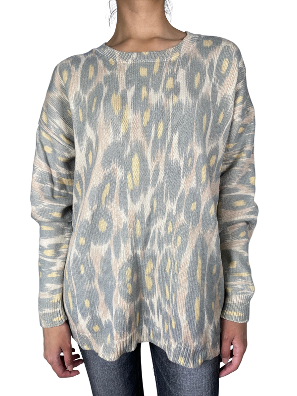 Sweater Leopard Handmade
