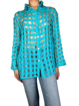 Blusa Lino Traslúcida