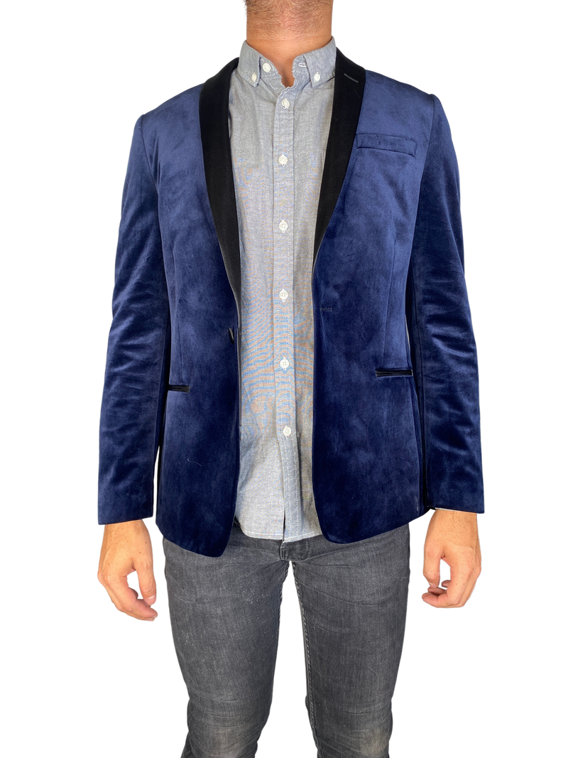 Blazer Velvet Azul UNISEX Marino