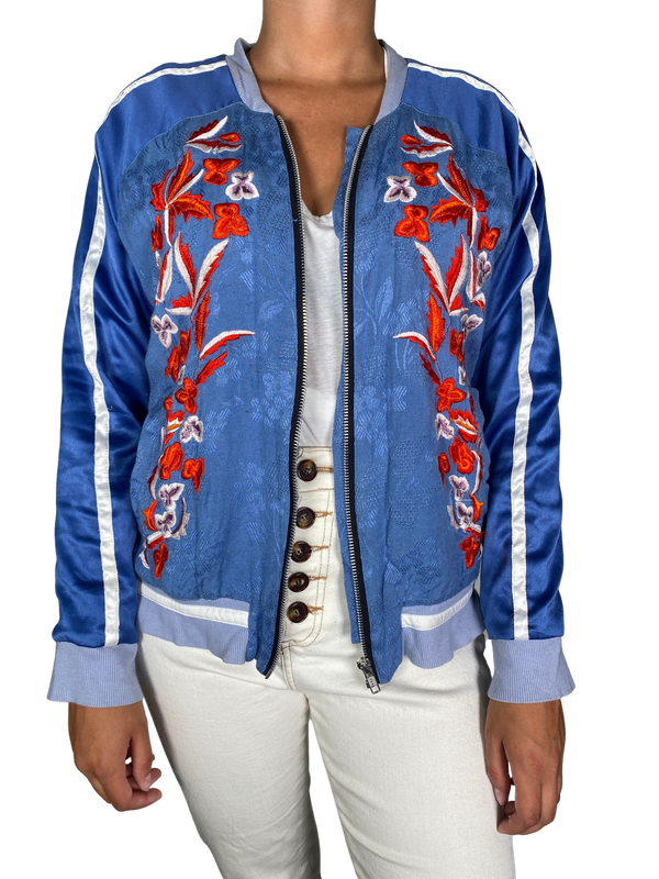 Chaqueta Bomber Bordados