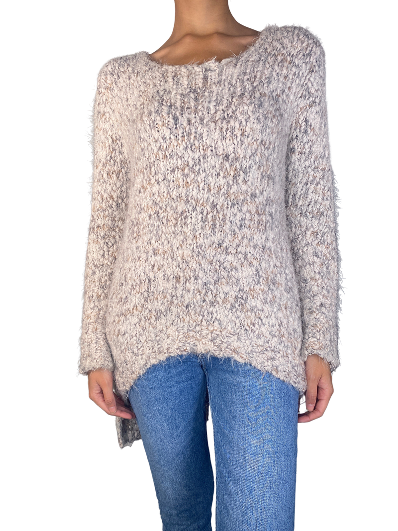 Sweater Tejido Crema