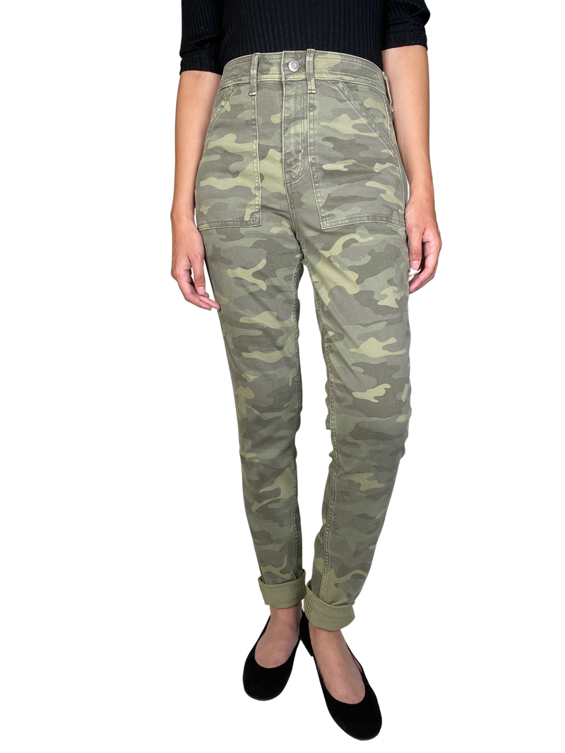 Pantalón Verde Camuflaje