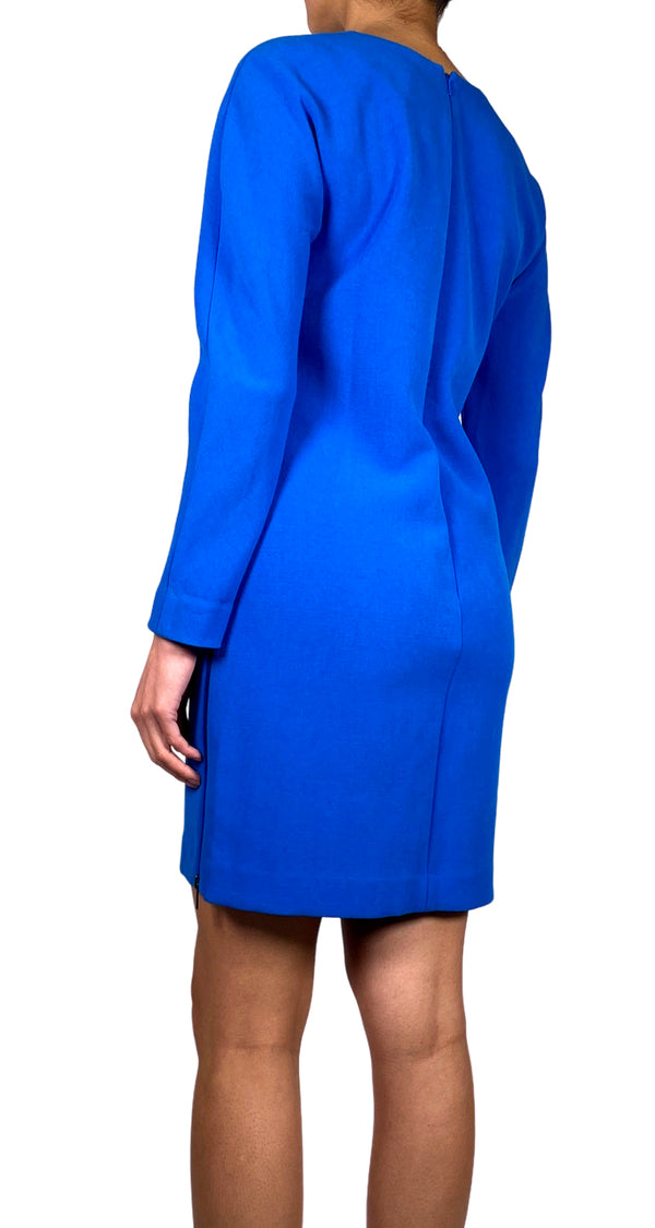 Vestido Azul Midi