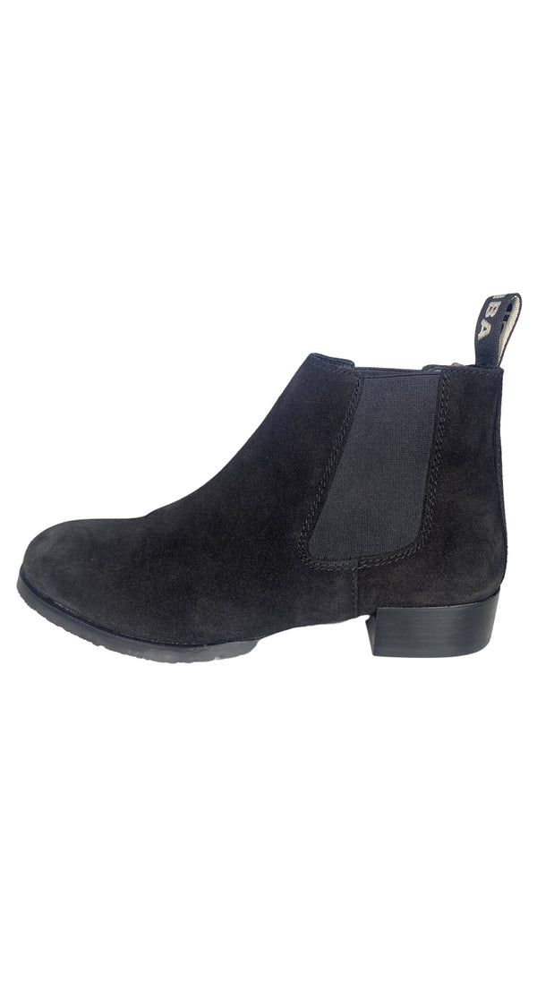 Botines Cuero Negro