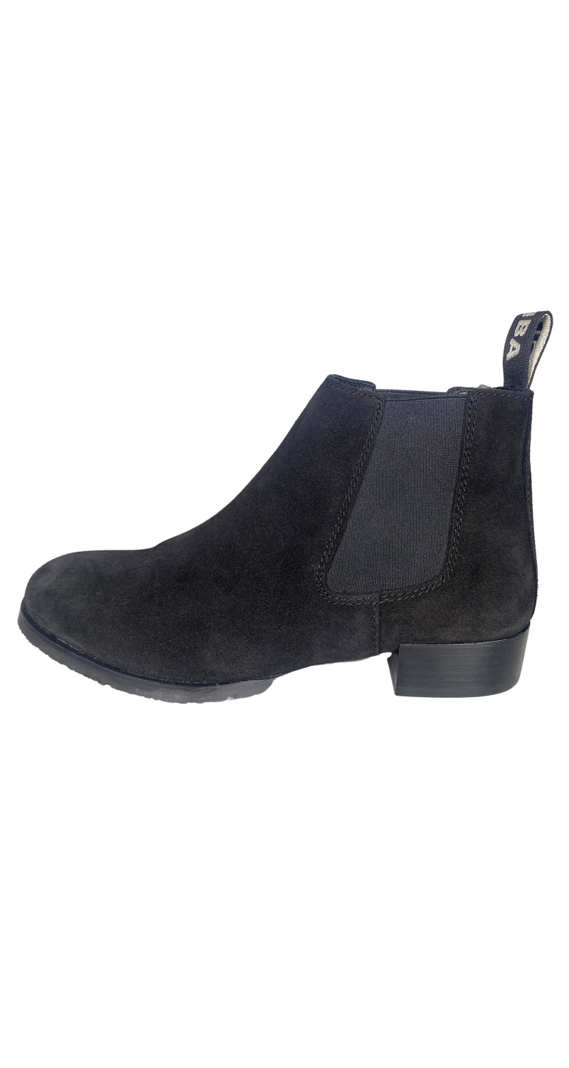 Botines Cuero Negro