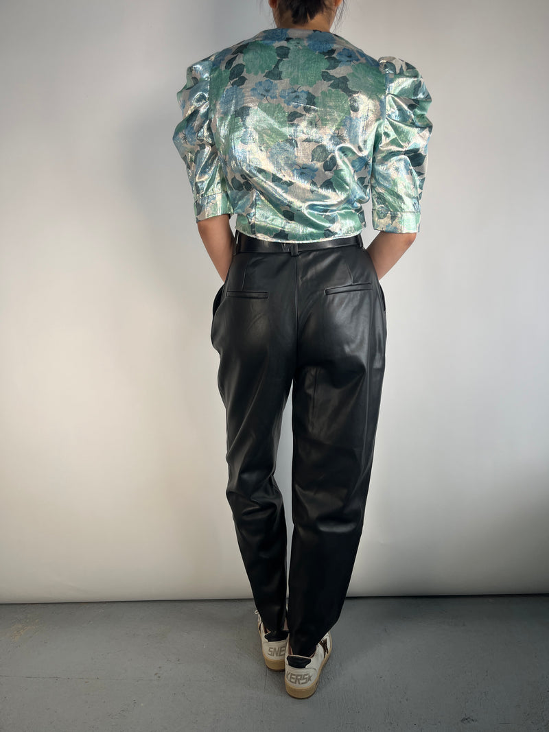 Blusa Fibras Metalizadas