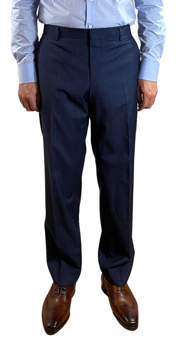 Pantalones Cuadros Azul