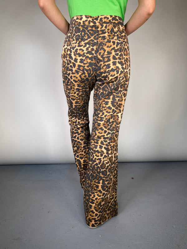 Jeans Leopard Daniela Bustamante Para Basement