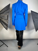 Chaqueta Larga Azul
