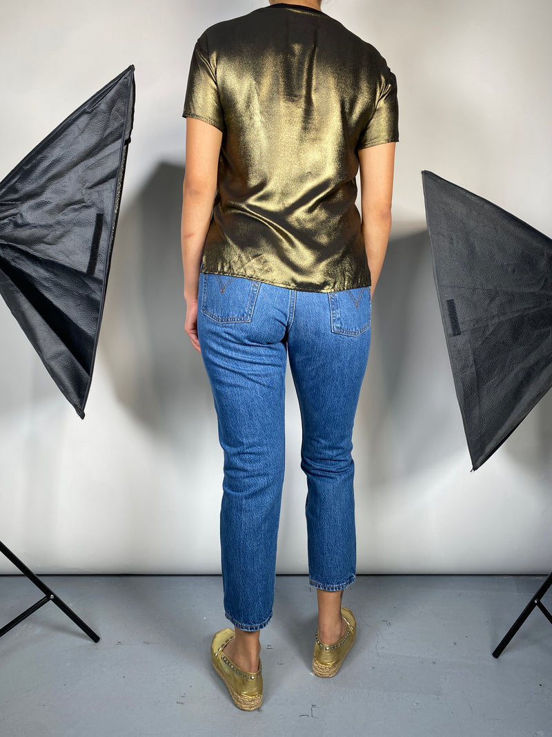 Polera Dorada