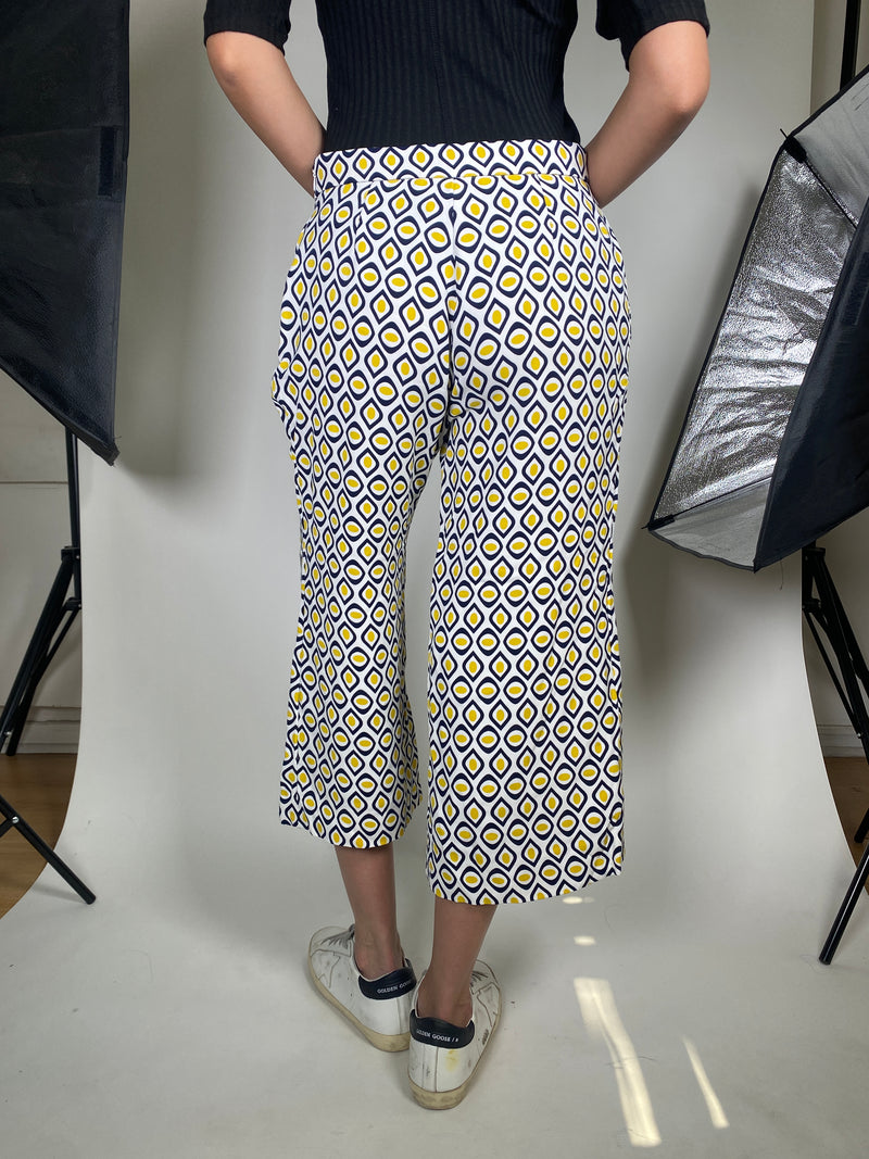 Pantalon culotte 2025 estampado