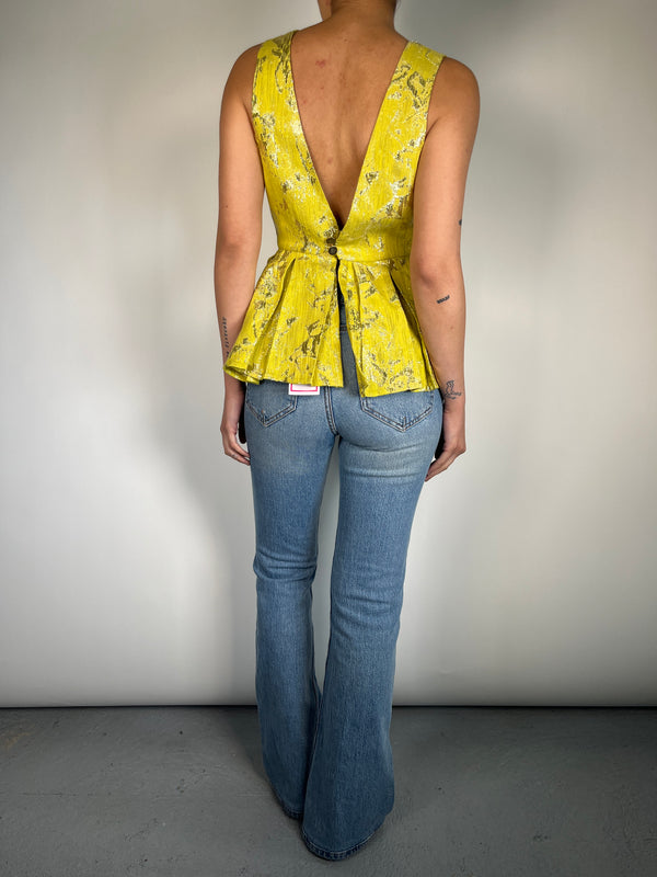 Top Peplum Lurex