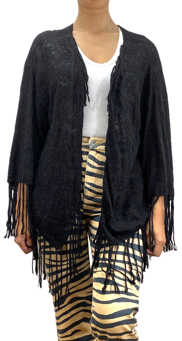 Sweater Negro Tejido