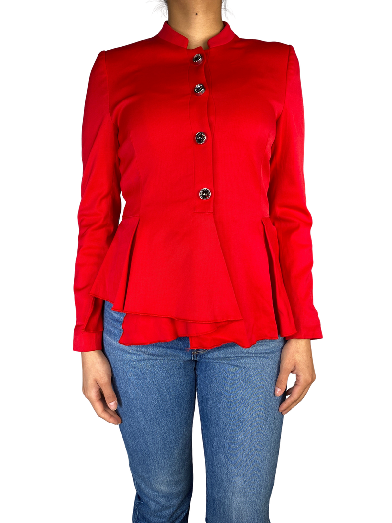 Chaqueta Roja Viscosa