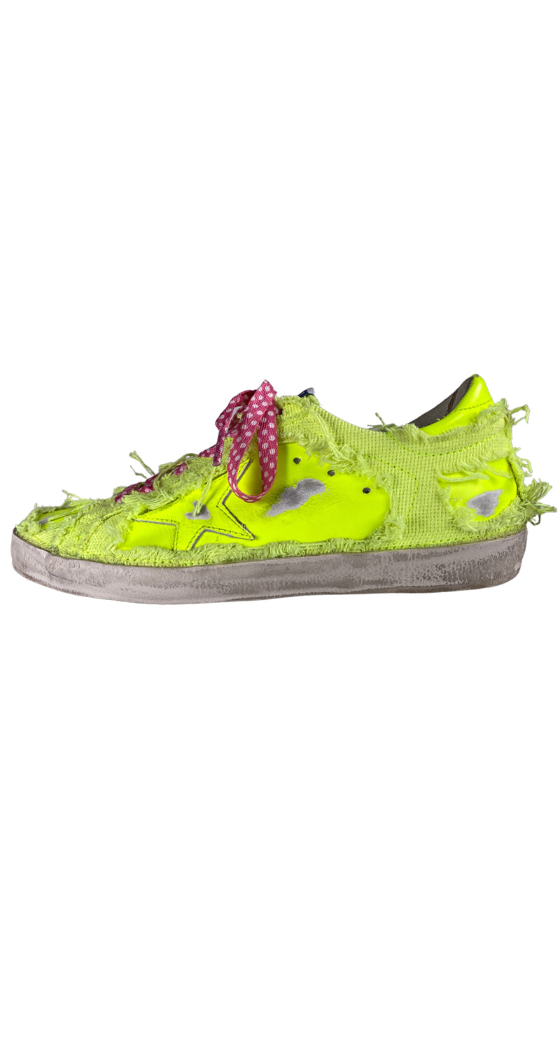 Zapatillas Super Star Fluorescente