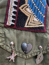 Chaqueta Verde Militar