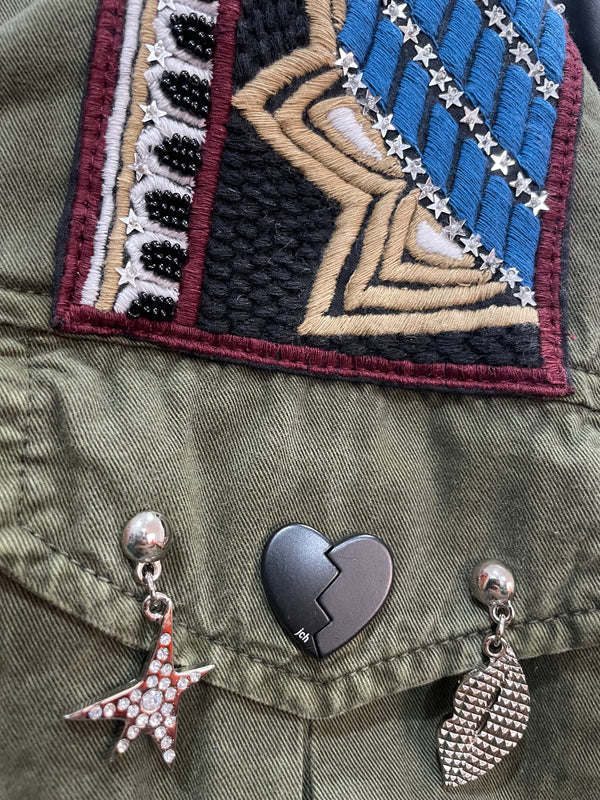 Chaqueta Verde Militar