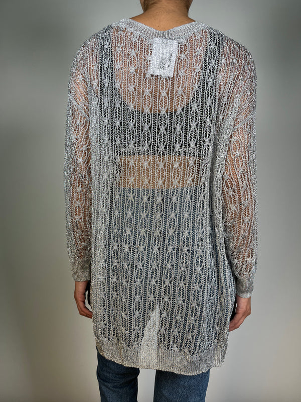 Sweater Fibras Metalizadas