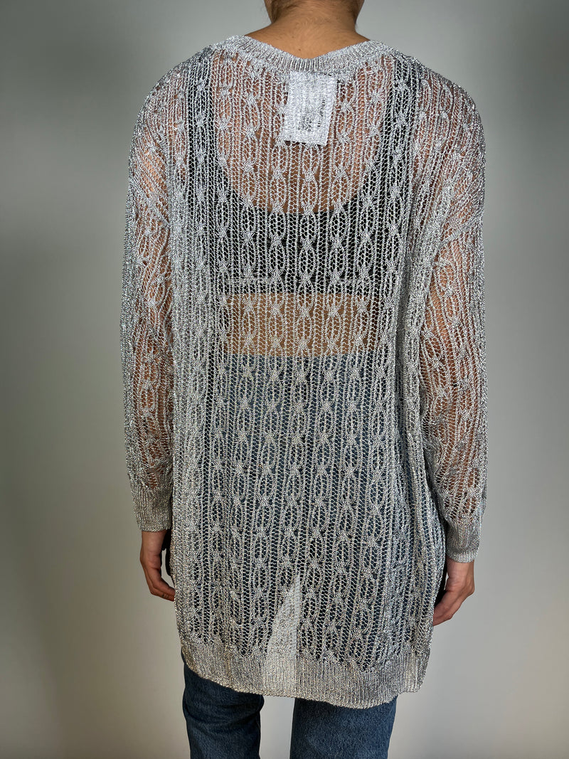 Sweater Fibras Metalizadas
