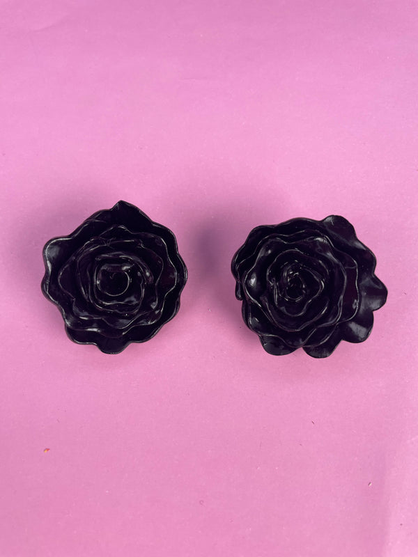 Aros Rosa Grande Black