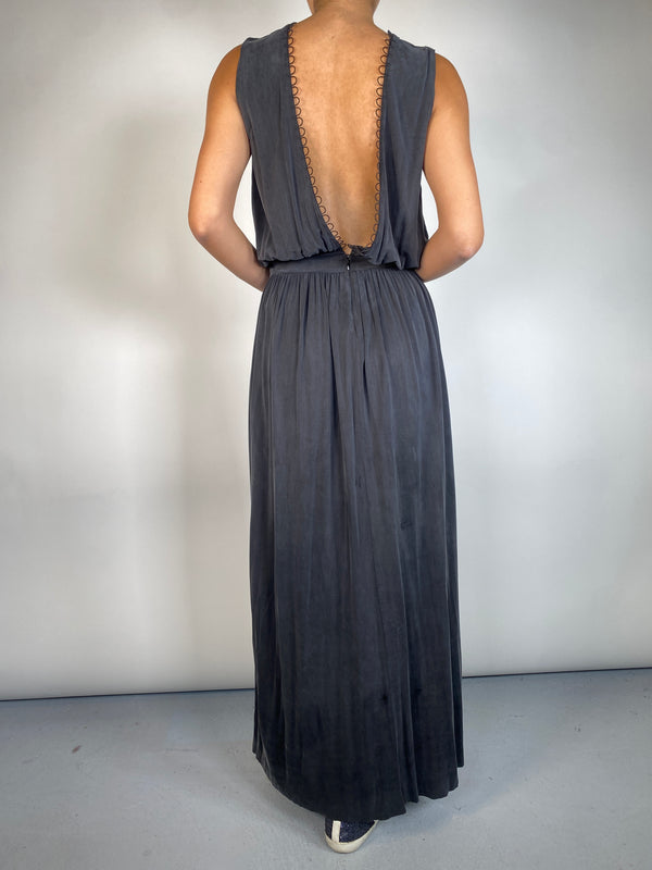 Vestido Maxi Opaco