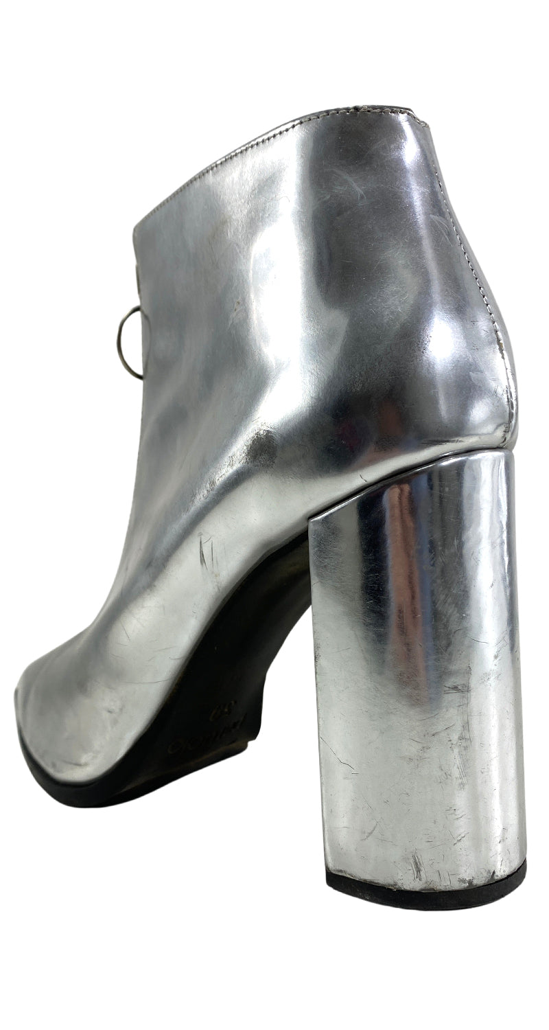 Botines Metalizados