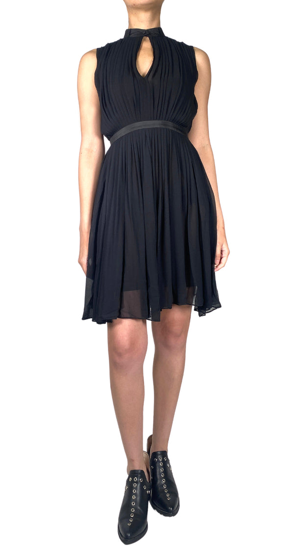 Vestido Negro Seda