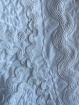 Vestido Blanco Bordado