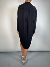 Vestido Camisero Negro