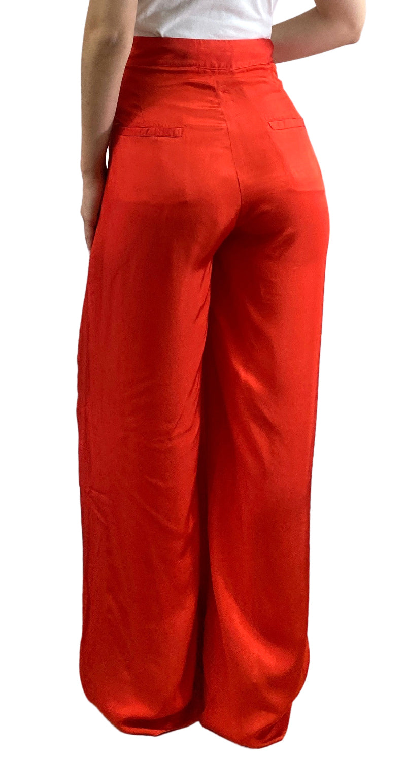 Pantalón Tela Rojo