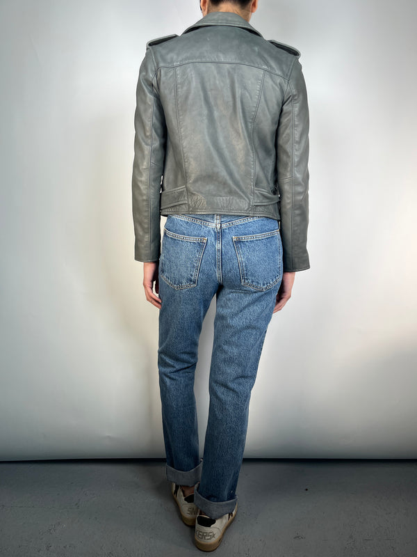 Chaqueta Cuero Biker