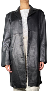 Chaqueta Negra Cuero