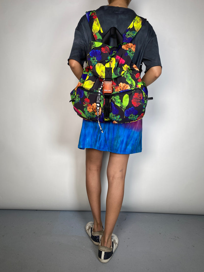 Mochila Floreada