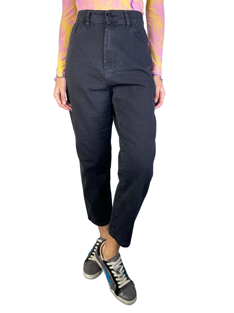 Jeans Mom Negros
