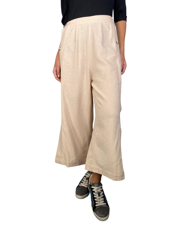 Pantalón Culotte Rosa Palo