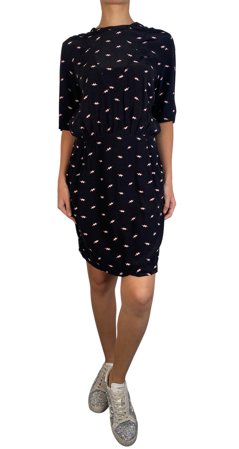 Vestido Rayos Rosados