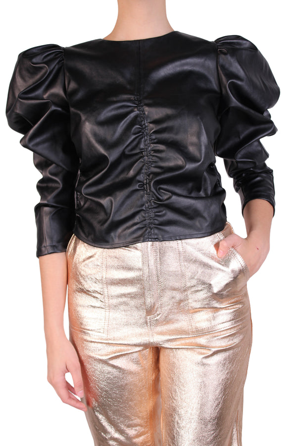 Blusa Cuero Vegano